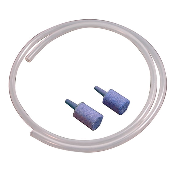 7" White and Blue Outdoor Marine Frabill Replacement Aeration Stones