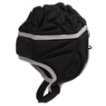 thumbnail image 3 of Casco de fútbol americano de EVA a prueba de golpes con protección contra colisiones para niños y adolescentes, color negro, 3 of 14