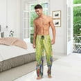 thumbnail image 6 of Summer Field Of Flowers Men's Pajama Pants Lightweight Sleepwear Bottom Lounge Pants, 6 of 6