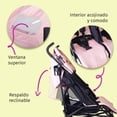thumbnail image 4 of Carriola De Bastón Doble Aeiou Bb82 Compacta Rosa, 4 of 5