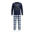 thumbnail image 1 of Pijama George para Caballero Set Playera Manga Larga con Pantalón Marino Talla CH 2 Piezas, 1 of 4