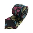 thumbnail image 3 of Gravity Threads 2-Inch Fashion Party Tie - Multi-Colored Skulls, 3 of 3