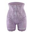 thumbnail image 4 of Bigersell Underwearss for Women Clearance Womens Panties Cotton High Cut Panty Style P-1443 Cotton Plus Size Panties Ladies Thong Underwear Briefs Mid Waist Women's Briefs Purple XXL, 4 of 4