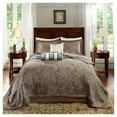 thumbnail image 2 of Aubrey 5 Piece Jacquard Bedspread Set Blue King, 2 of 6
