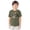Green Lichen/Camping Rusty, variant on Boy's Graphic Short Sleeve T-Shirt, Sizes 4-18 & Husky