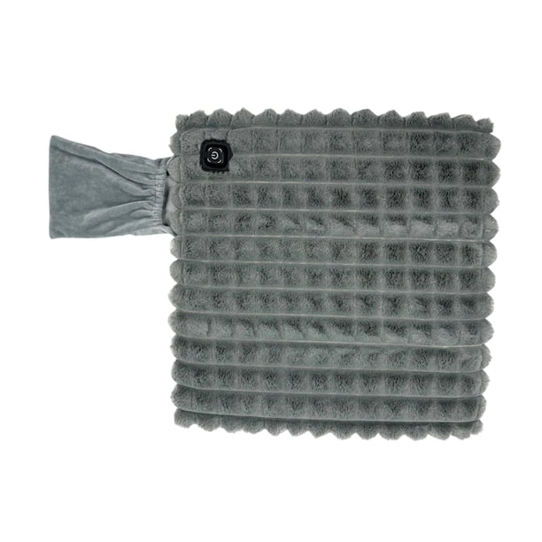 Cojín de asiento con calefacción USB, 3 temperaturas ajustables, 5 V, lavable, apagado automático Gris