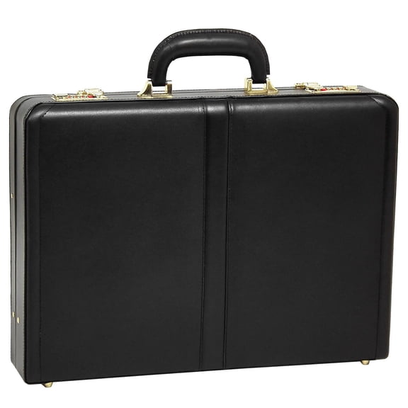REAGAN | 4.25” Leather Attaché Briefcase