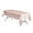 Blush, variant on Your Chair Covers - 60 x 102 Inch Rectangular Satin Tablecloth Blush