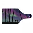 thumbnail image 1 of Abstract Woman Cutting Board, Cosmic Night Scene in the Forest with a Couple Holding Hands, Decorative Tempered Glass Cutting and Serving Board, in 3 Sizes, by Ambesonne, 1 of 2