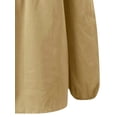 thumbnail image 4 of Fangasis Women T-shirt Solid Color T Shirt Long Sleeve Tee Ladies Casual Pullover Loose Dailywear Tunic Blouse Yellow 3XL, 4 of 6
