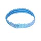 thumbnail image 1 of Diadema elástica con lentejuelas de color liso para mujer, pañuelo para la cabeza, diadema de poliéster para mujer, 1 of 2