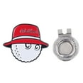 thumbnail image 2 of Ball Marker Hat Clips, Removable  Anti Rust Marker Hat Clip For Women Men Adults, 2 of 8
