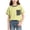 Yellow, variant on Teylalorva Girls Cotton T-Shirt with Pocket Crew Neck Short Sleeve Kids Summer Trendy Casual Tee White Size 14-16