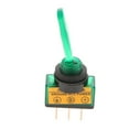 thumbnail image 2 of jiaping 3x12V 20A LED Light Toggle Rocker Switch 3Pin Car Boat Sales Green, 2 of 7