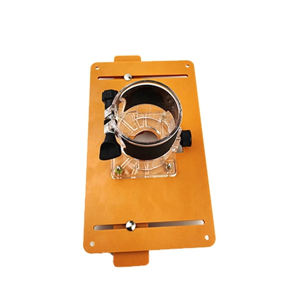 Riwesomey Enrutador a prueba de agua, de fresado, Base de corte resistente al desgaste, tabla de equilibrio estable Flexible con cubierta transparente Herramientas eléctricas Tipo 3 NO5 Riwesomey TO009183-06