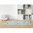 thumbnail image 3 of Numbers Colorized Light Blue Kids Play Mat, 3 of 5