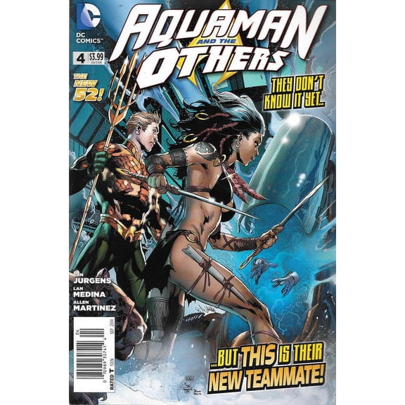 Aquaman and the Others #4 (Newsstand) VF ; DC Comic Book