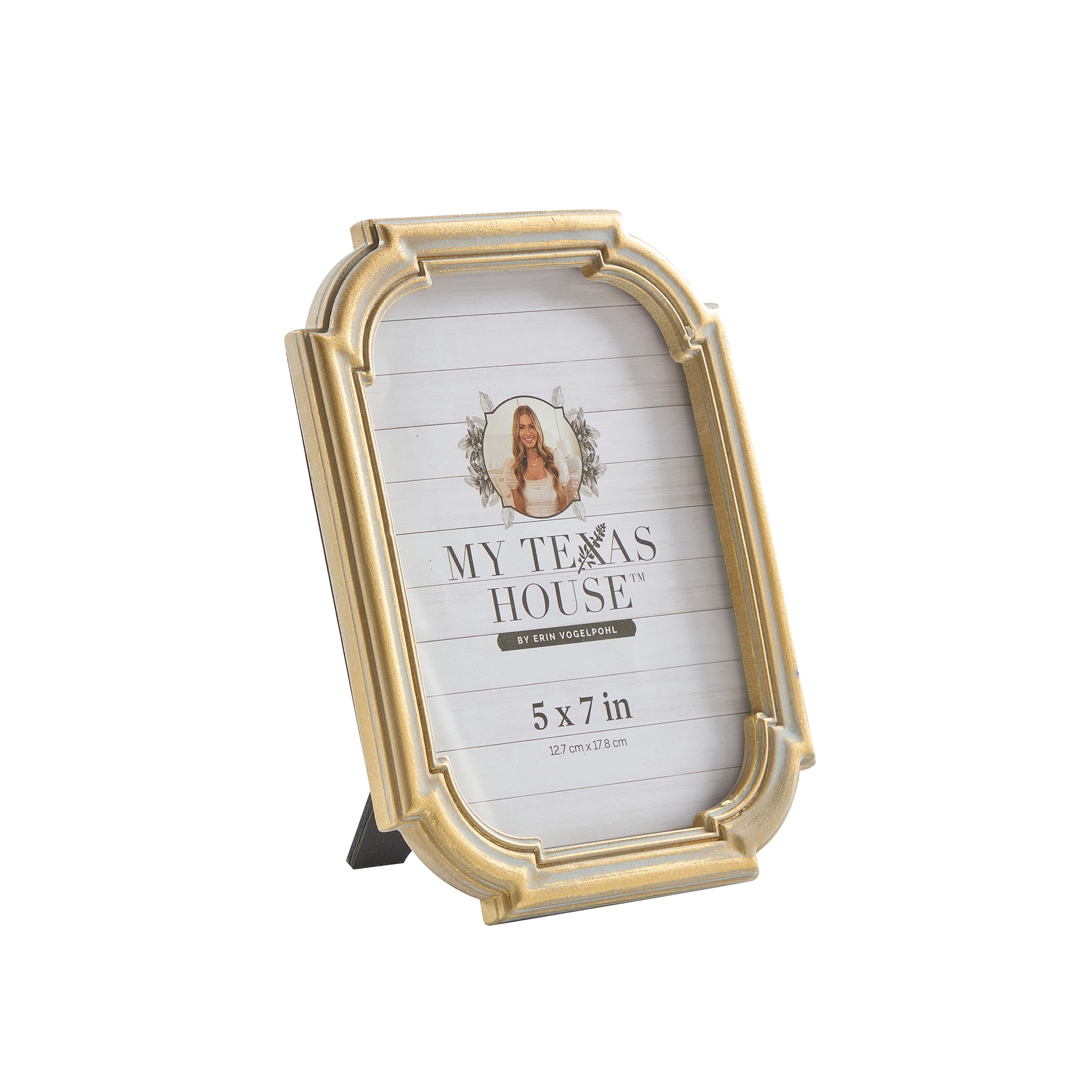 My Texas House 5" x 7" Gold Tabletop Picture Frame