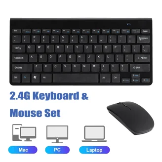 Dell KM636 Wireless Keyboard and Mouse Combo (Black) - Walmart.com