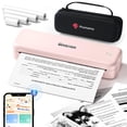 thumbnail image 1 of Impresora portátil Phomemo M834 Bluetooth Thermal 300dpi Rosa, 1 of 8
