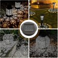 thumbnail image 3 of 4 Pieces Replacement Solar Lights With Led Bulbs, Solar Top Lights Replacement, Led Solar Panel Lantern Cover For Outdoor Hanging Garden Lantern, 3 of 4