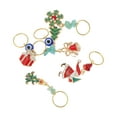 thumbnail image 5 of Unique Bargains 6 Hair Ring Pendants Christmas Elements Dreadlock Hair Clips Colorful, 5 of 5