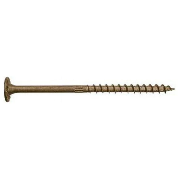 Simpson Strong-Tie 5000181 Strong-Drive No. 5 x 3 in. Star Low Profile Head Double-Barrier Coating Stainless Steel Screws, Tan - Pack of 50