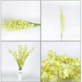 thumbnail image 5 of Yirtree Artificial Dancing Lady Orchid Silk Faux Flowers Fake Butterfly Orchids 5 Pcs Real Touch for Wedding Home Office Party Hotel Decoration Restaurant Patio Festive Furnishing, 5 of 7