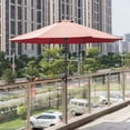 thumbnail image 3 of Gardenised QI003890 Support de Parasol de Balcon d'Extérieur Résistant aux Intempéries avec Pince, 3 of 12