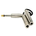 thumbnail image 4 of Conector de 2x6,35 mm 1/4' a doble conector de 6,5 mm 1/4' y Cable de sonido divisor Sunnimix, 4 of 8