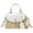 White, variant on Kukuzhu Crossbody Bag Women Straw Purse Fashion Shoulder Tote Bag Handbags Bucket Bag Summer 2023
