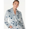 thumbnail image 5 of Joyspun Women's Plush Sleep Robe, Size S to 3X, 5 of 5