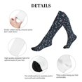 thumbnail image 5 of Lsque Sailboat And Seagull Pattern Sport Compression Socks for Men & Women 15-20 mmHg Knee High Nurse Pregnant Running Medical and Travel Athletic, 5 of 6