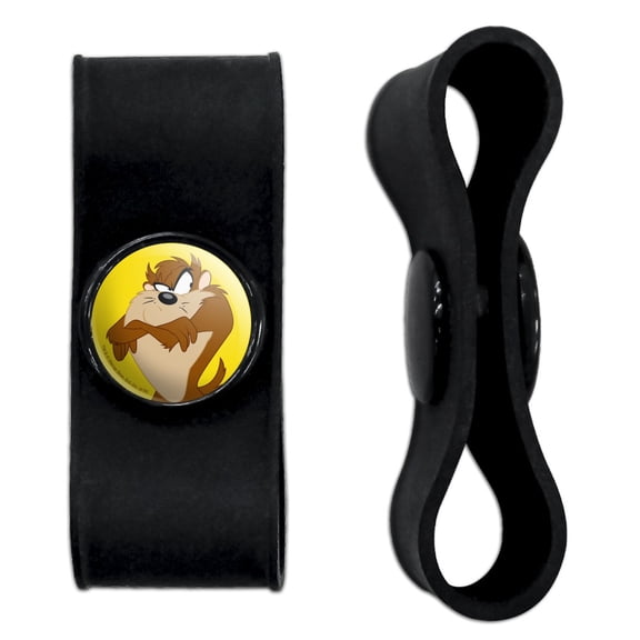 Looney Tunes Taz Headphone Earbud Cord Wrap - Charging Cable Manager - Wire Organizer Set of 2