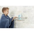 thumbnail image 6 of Moen Securemount 16" Grab Bar with Shelf, Chrome, 1", 6 of 7