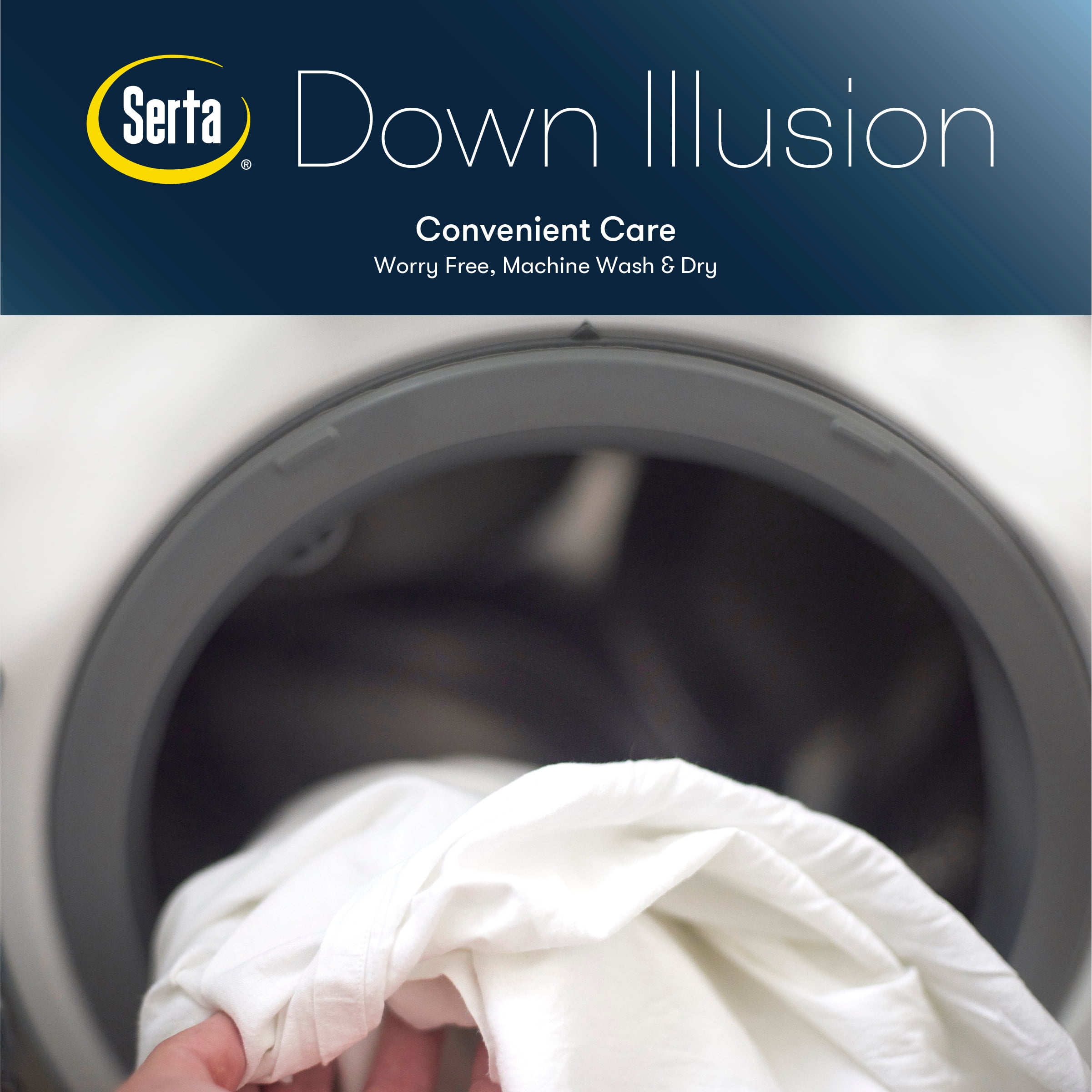 Serta down illusion top down alternative pillow