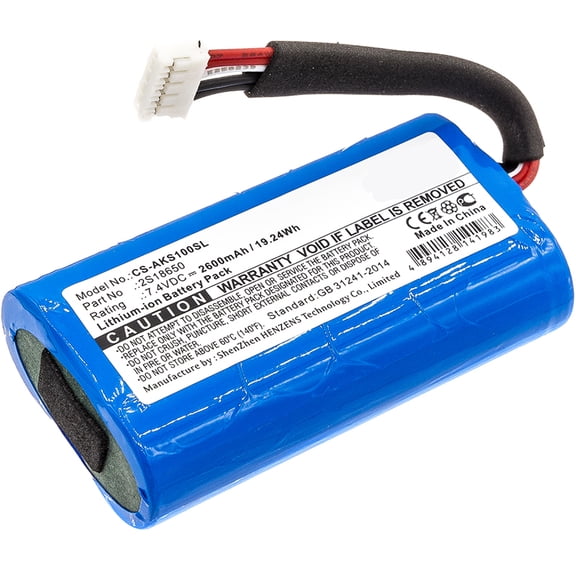 Replacement Battery for Anker SoundCore Boost,Part Number:2S18650,2600mAh