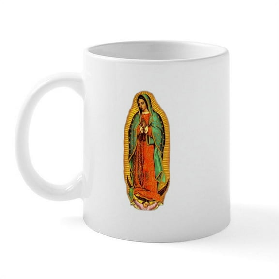 CafePress - Mary Virgin Of Guadalupe Mug - 11 oz Ceramic Mug - Novelty Coffee Tea Cup