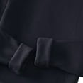 thumbnail image 5 of Big & Tall Fleece Lined Base Layers Tops Mens Long Sleeve Thermal Underwear Shirts Cold Weather Gear Snow Wear Navy, XXL, 5 of 7