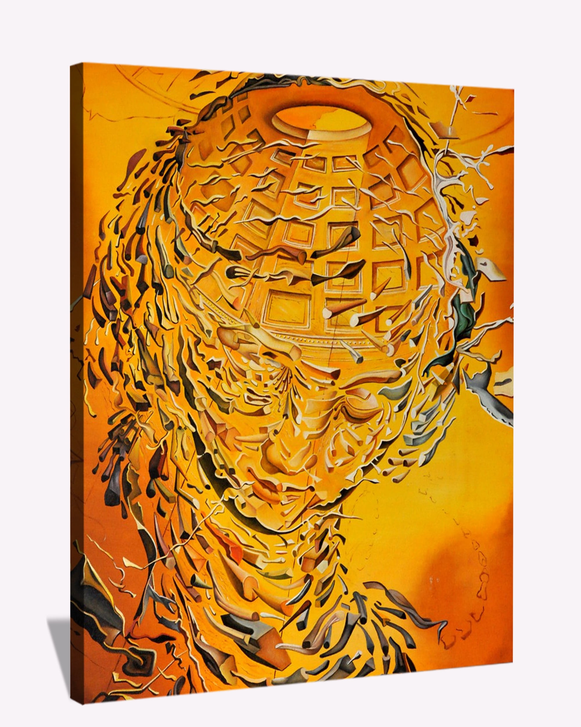 Dali Canvas Art Salvador Dali Exploding Raphaelesque Head Wall Art
