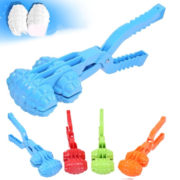 Juguete Para Hacer Bolas De Nieve Doble Fabricante De Bolas De Nieve Remache En Forma De Bola De Nieve Clip Juguetes De Nieve Para Niños Adultos Invierno Al Aire Libre Bola De Nieve Lucha Juegos De Moyic OD014177-00
