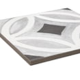 thumbnail image 5 of The Tile Life Cadence 6 in x 6 in Patterned Noir Matte Porcelain Floor and Wall Tile Case of 25, 5 of 12