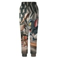 thumbnail image 5 of Tom And Jerry Men's Athletic Joggers Stretch Sweatpants Running Workout Gym Track Golf Pants for Men, 5 of 7