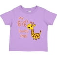 thumbnail image 3 of Inktastic My Gigi Loves Me- Cute Giraffe Boys or Girls Toddler T-Shirt, 3 of 5