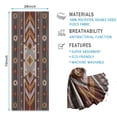 thumbnail image 2 of Multicolor Geometric Boho Pattern Hot Yoga Mat Towel Non Slip for Hot Yoga - Quick-Drying Yoga Mat Cover with 4 Corner Pockets with Travel Bag - Hot Yoga Towel Non Slip 70"x26", 2 of 6