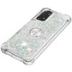thumbnail image 5 of Funda para Xiaomi Redmi Note 11 4G/Note 11S 4G con Brillo Líquido Flotante, Purpurina, Parachoques y Anillo Giratorio Soporte, 5 of 5
