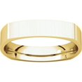 thumbnail image 3 of FB Jewels 14K Yellow Gold 4mm Square Comfort Fit Wedding Band, 3 of 3