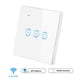 thumbnail image 2 of Cambiar,Interruptor de cortina Wifi inteligente Puertas de garaje remotas Control Interruptor tocado CACAGOO Blanco, 2 of 7