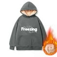 thumbnail image 3 of DPTALR Sweat à Capuche d'Hiver Chaud en Peluche Manches Longues pour Femmes, 3 of 3