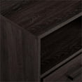 thumbnail image 5 of 20" Contemporary Metal and Wood Night Stand with One-Drawer - Charcoal, 5 of 7